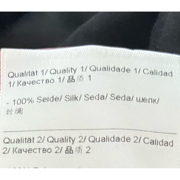 Escada 100% Silk Body Ruffle Blouse Top Size 34/ US 4 - Picture 14 of 14